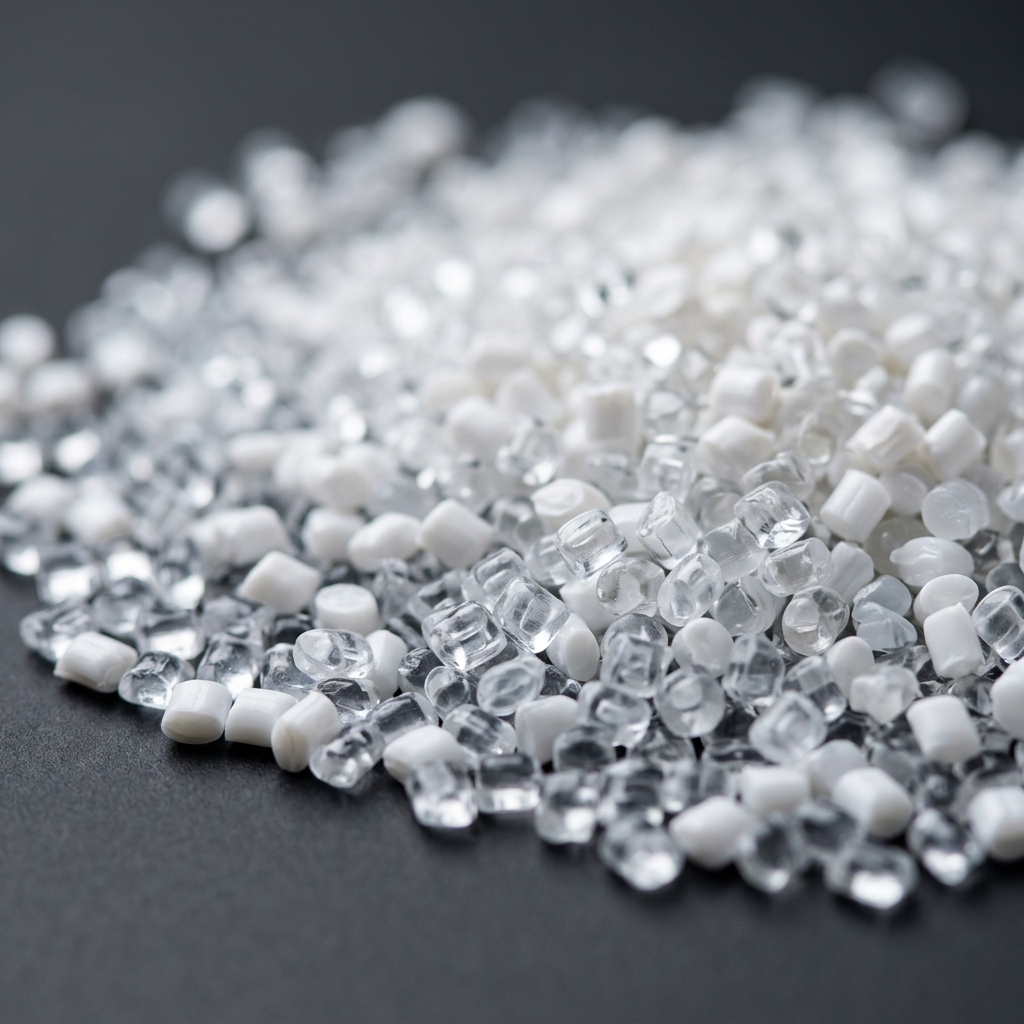 Plastic Granules Background